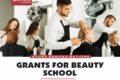 subventions pour l'école de beauté