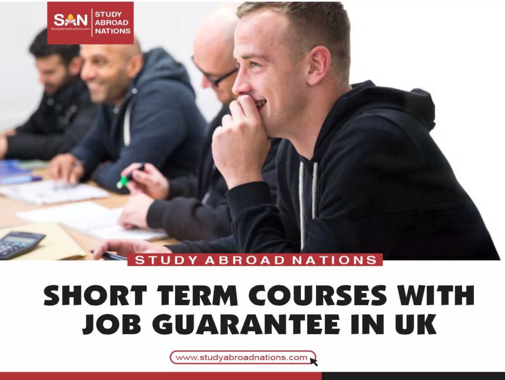 Short Term Courses with Job Guarantee in UK