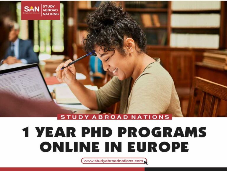 phd in education online europe