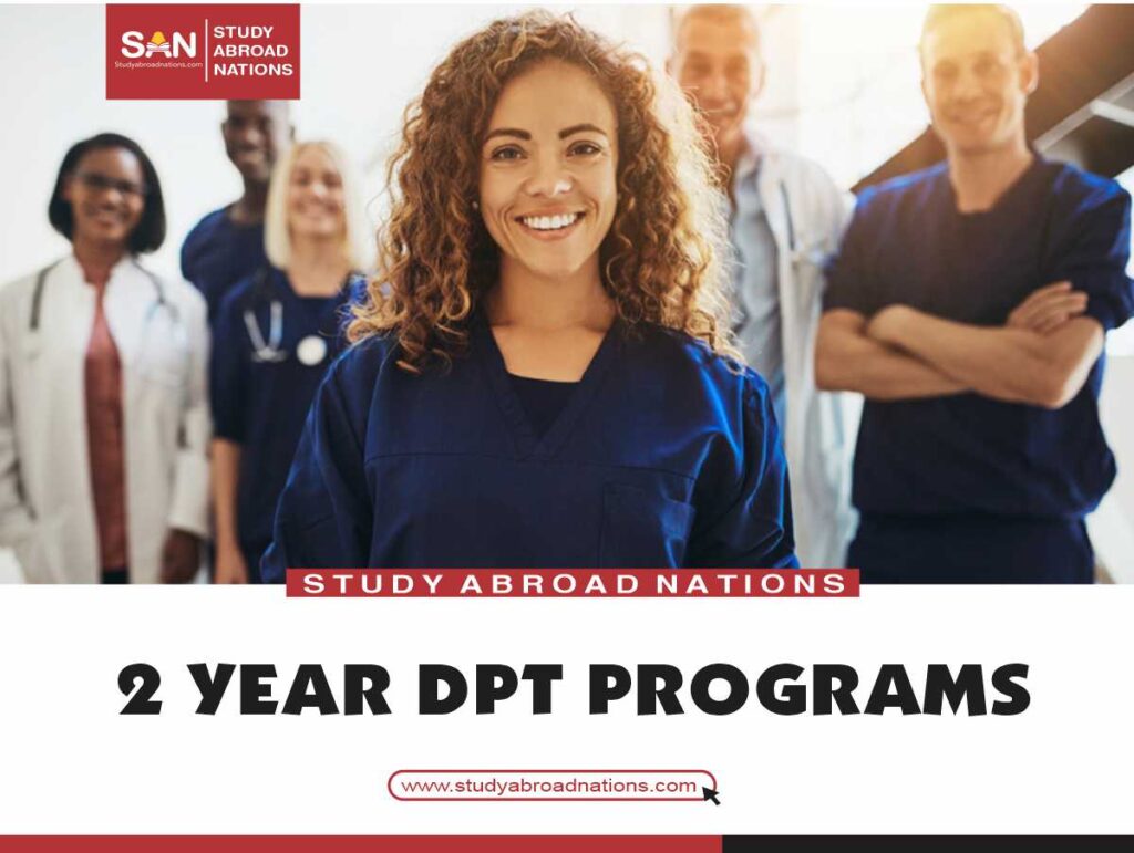 2 year DPT programs