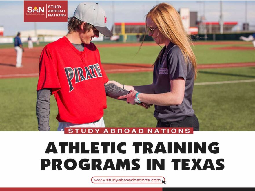 athletic training programs in Texas