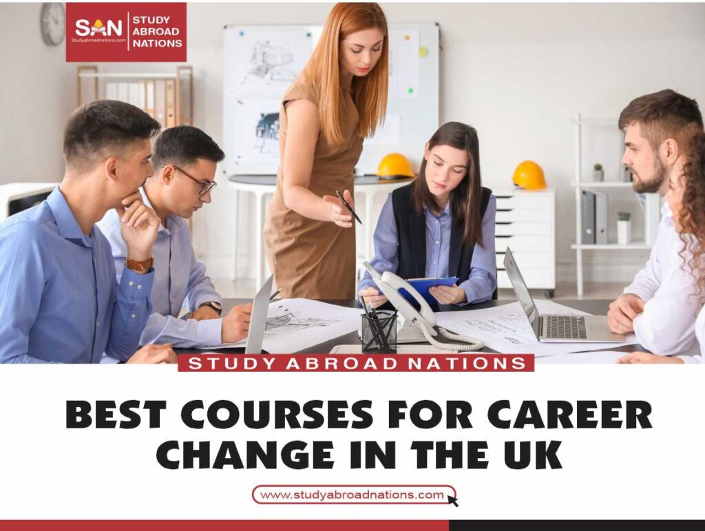 nejlepší kurzy pro změnu kariéry ve Spojeném království