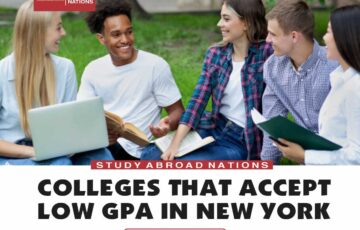 fakultete, ki sprejemajo nizke srednje ocene v New Yorku