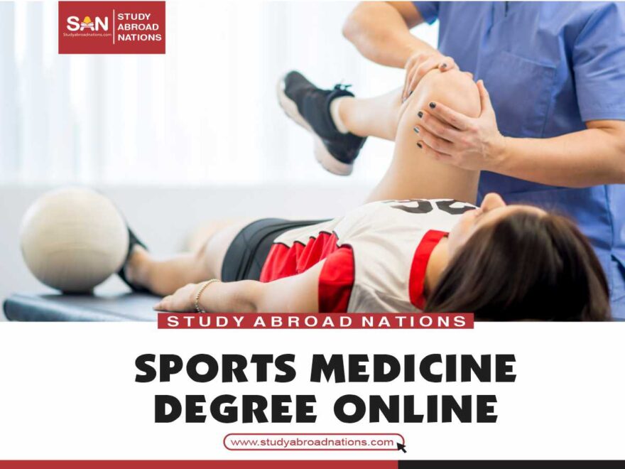 sports medicine degree online