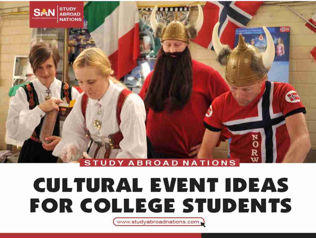 أفكار الأحداث الثقافية لطلاب الكلية