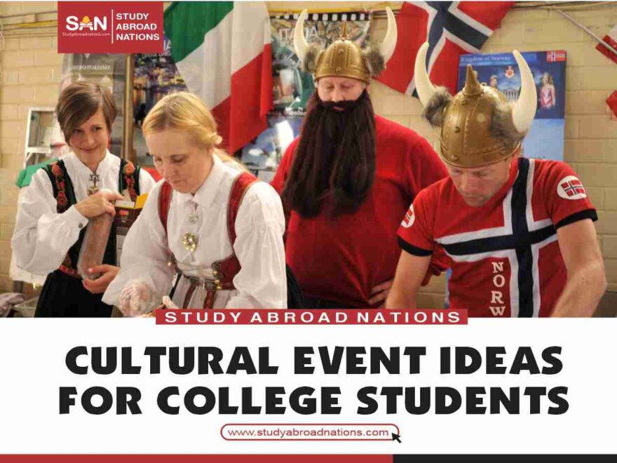 cultural event ideas for college students