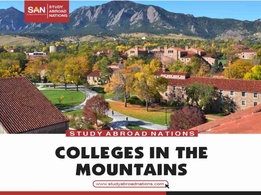 colleges in the mountains