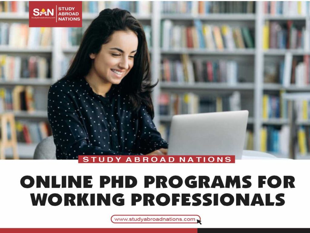 integrated phd for working professionals