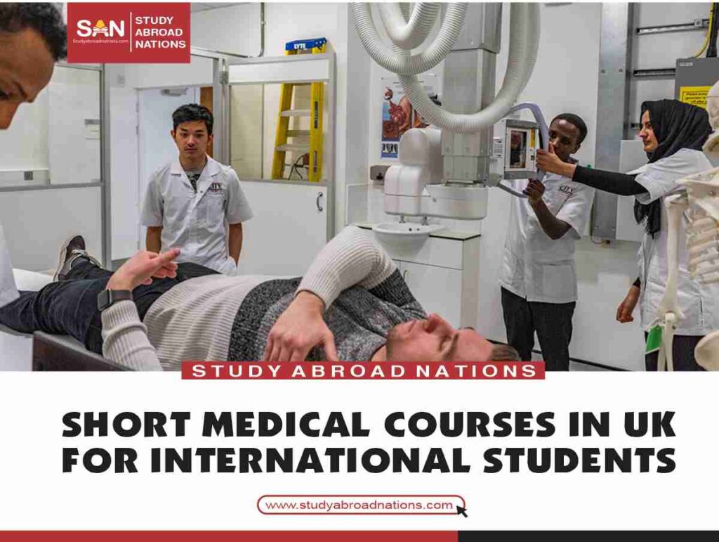 krótkie kursy medyczne w Wielkiej Brytanii dla studentów zagranicznych