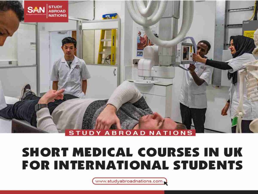 kurze medizinische Kurse in Großbritannien für internationale Studierende