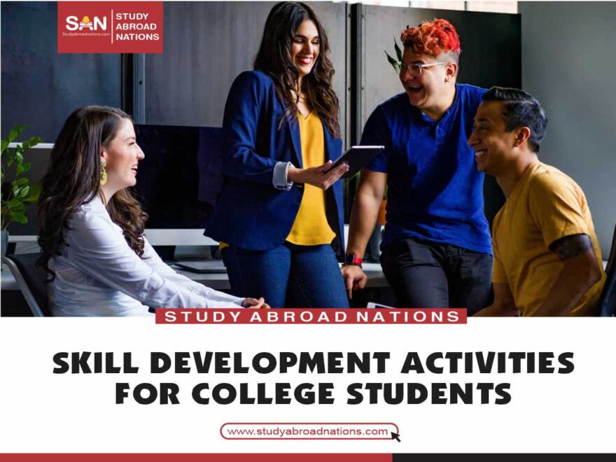 कॉलेज के छात्रों के लिए कौशल विकास गतिविधियों