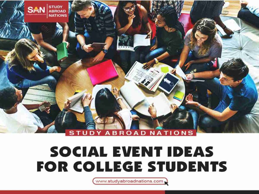 idées d'événements sociaux pour les étudiants