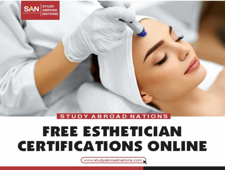 10 Free Esthetician Certifications Online 2023