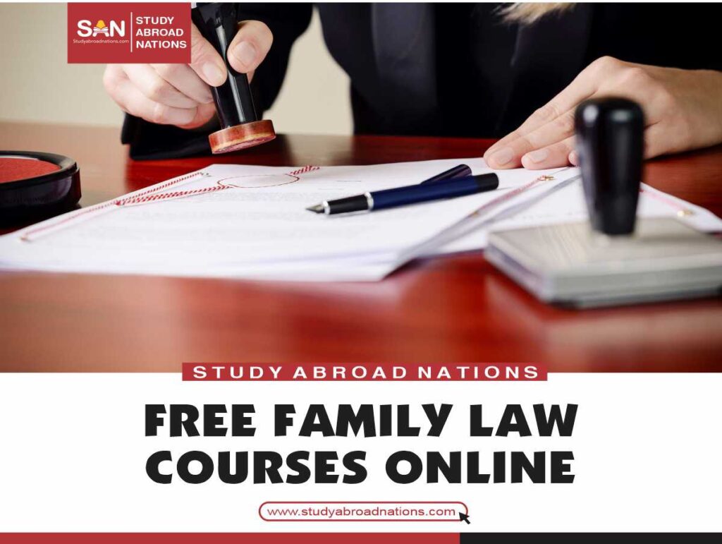 free family law courses online