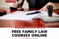 အွန်လိုင်းအခမဲ့ မိသားစုဥပဒေသင်တန်းများ