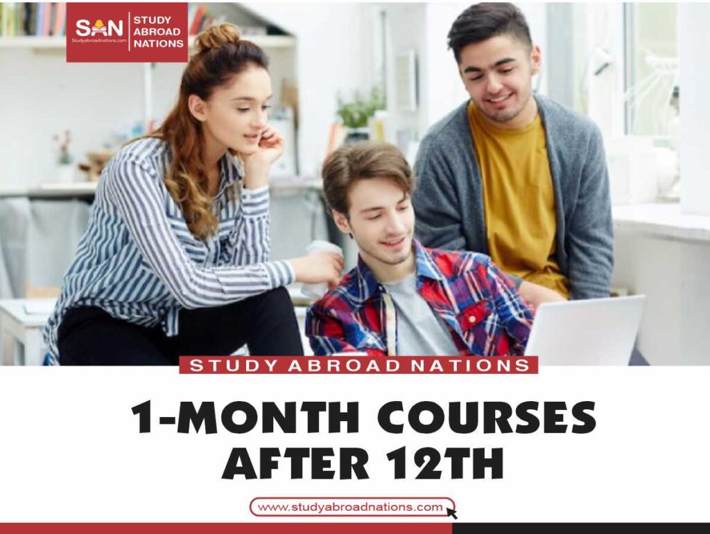 1-Month Courses after 12th