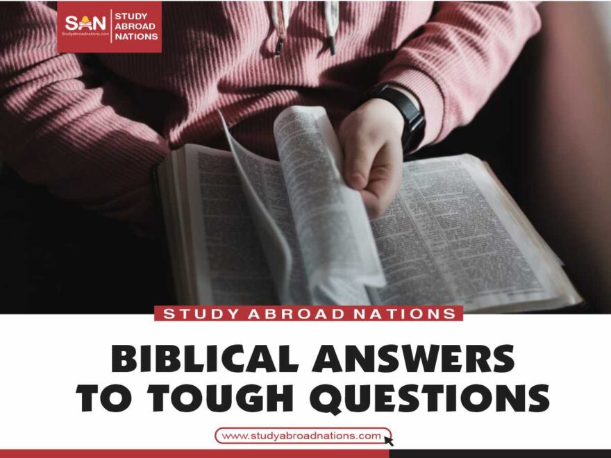 أجوبة الكتاب المقدس على الأسئلة الصعبة