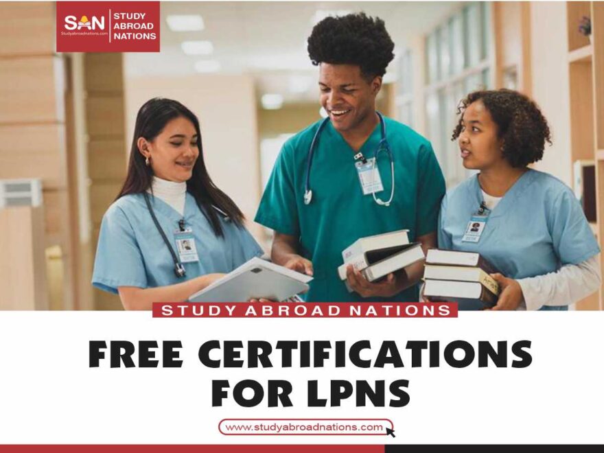 Free certifications for LPNs