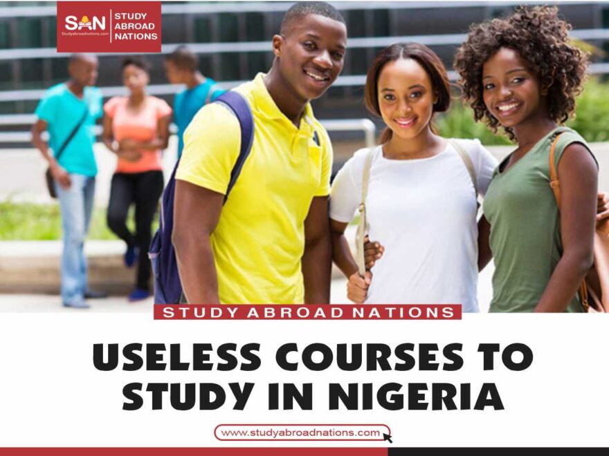 Bezużyteczne kursy do nauki w Nigerii