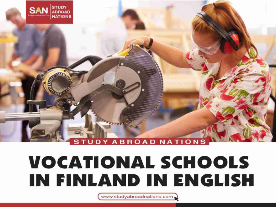 핀란드의 직업 학교 영어