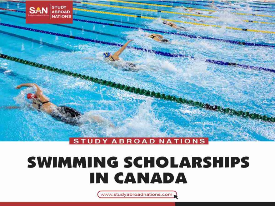 học bổng bơi lội ở Canada