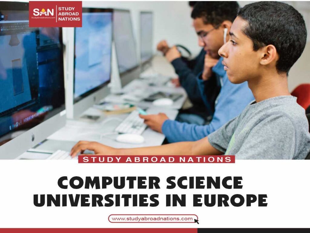 optimum computatrum scientia universitates in Europa