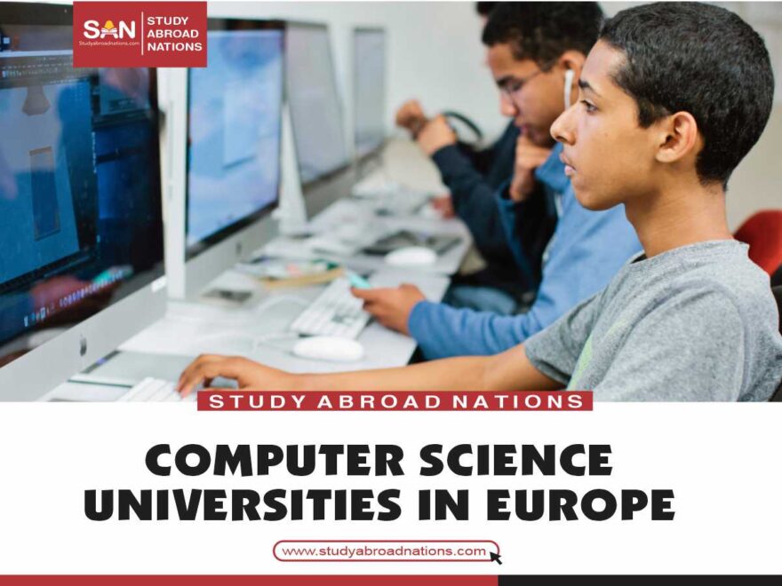 beste informatikkuniversiteter i Europa
