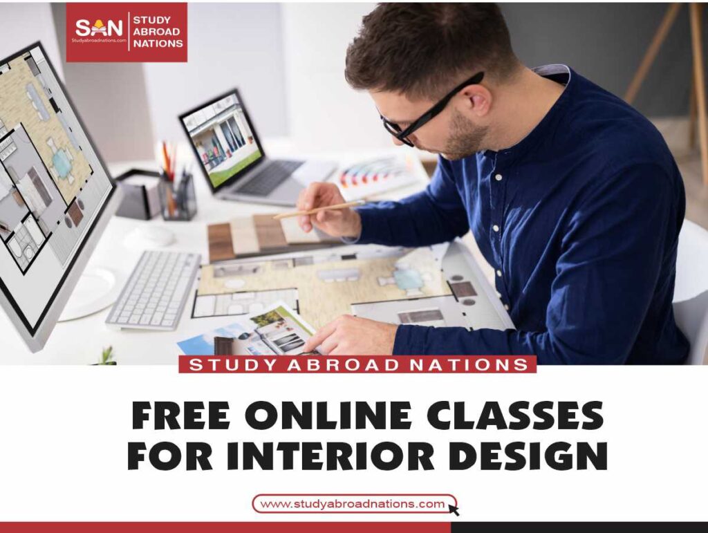 các lớp học trực tuyến miễn phí về thiết kế nội thất