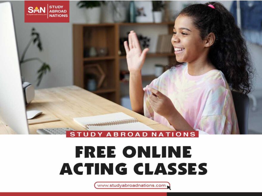 lớp học diễn xuất trực tuyến miễn phí