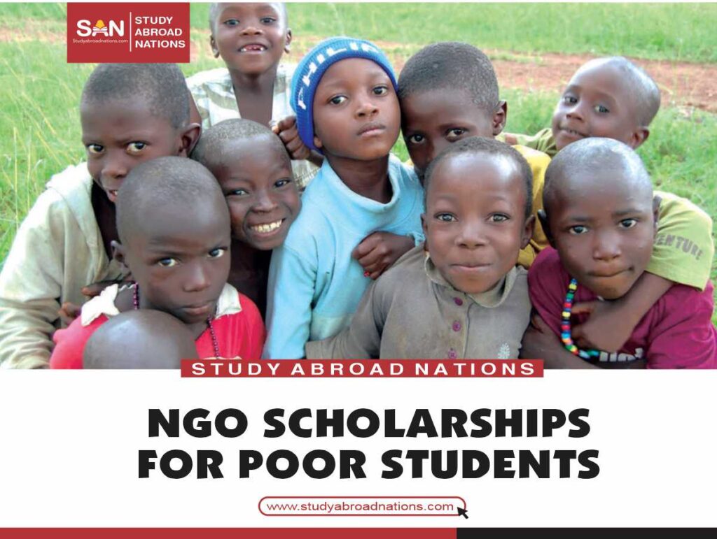 NGO scholarships for poor students 