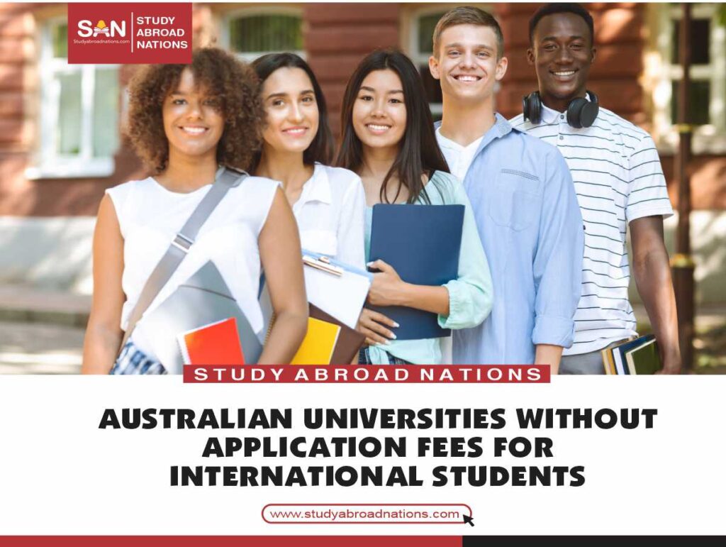 Australian Universities Without Application Fees for International Students