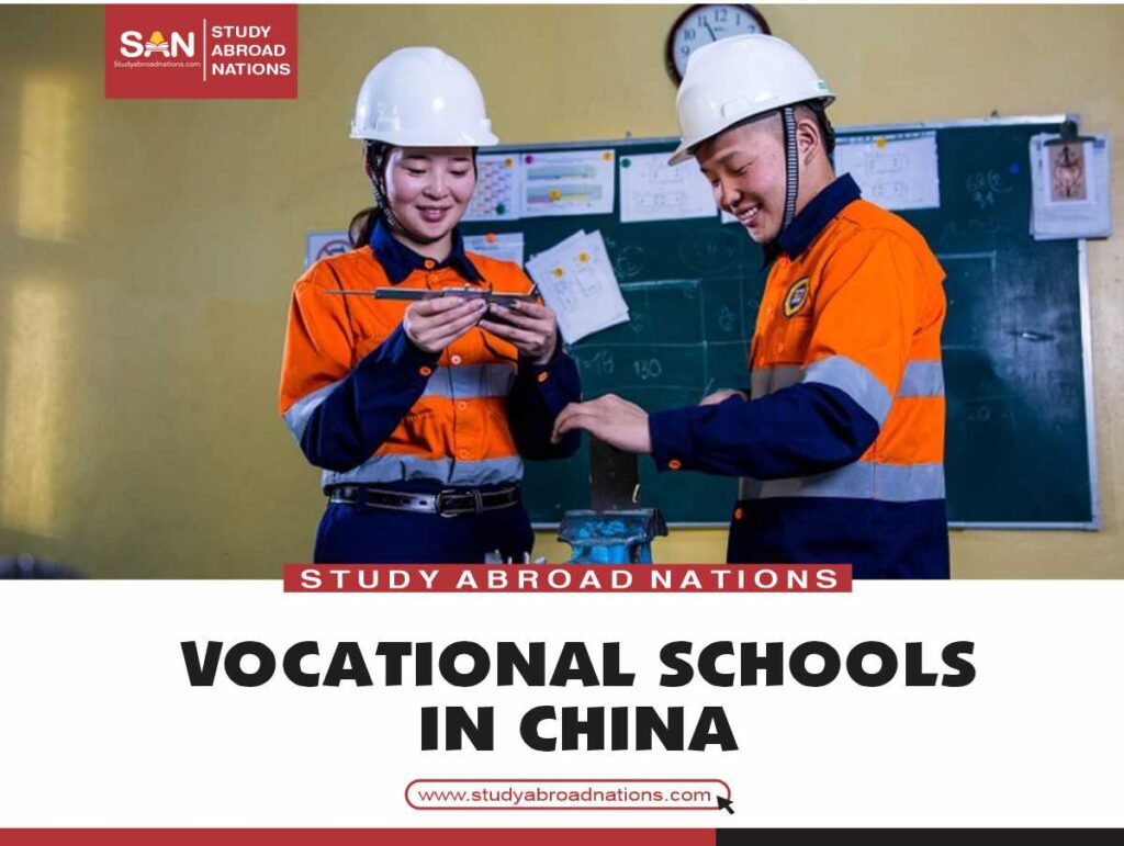 Çin'deki meslek okulları