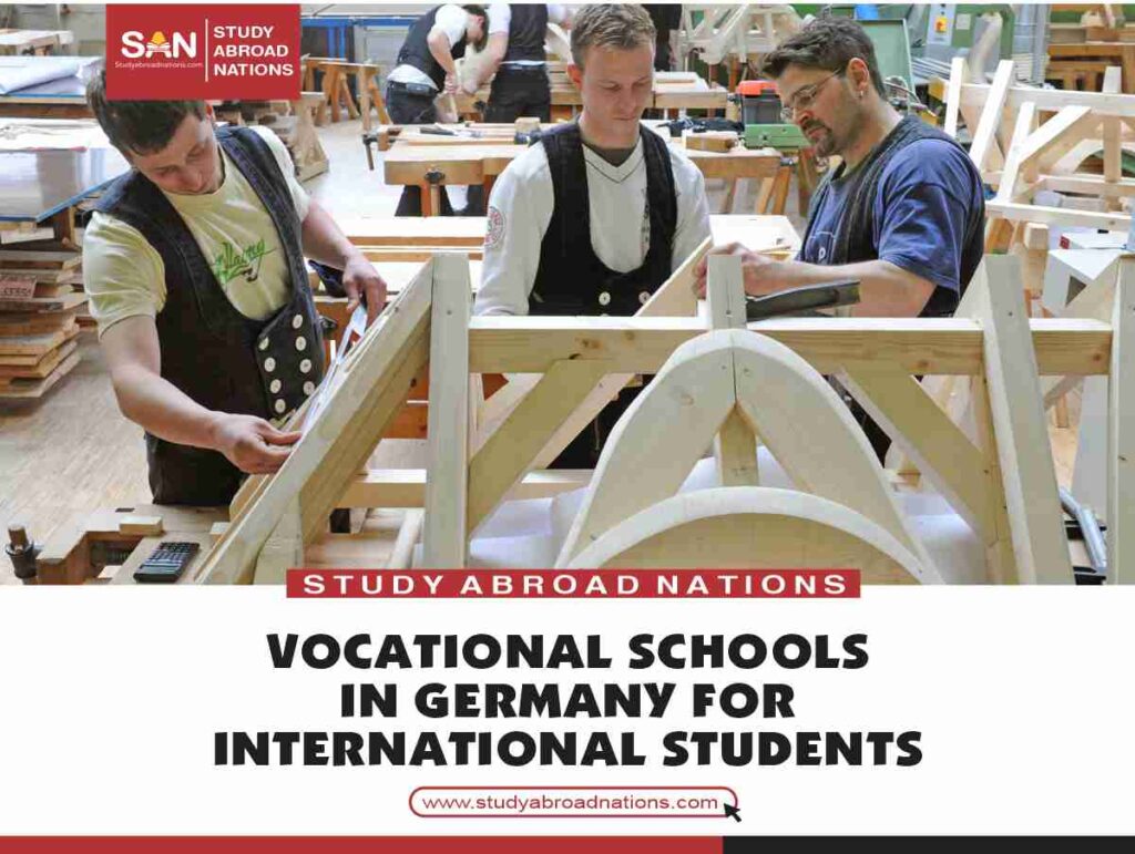 yrkesskolor i Tyskland för internationella studenter