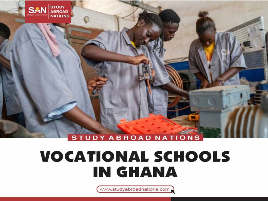 Yrkesskolor i Ghana