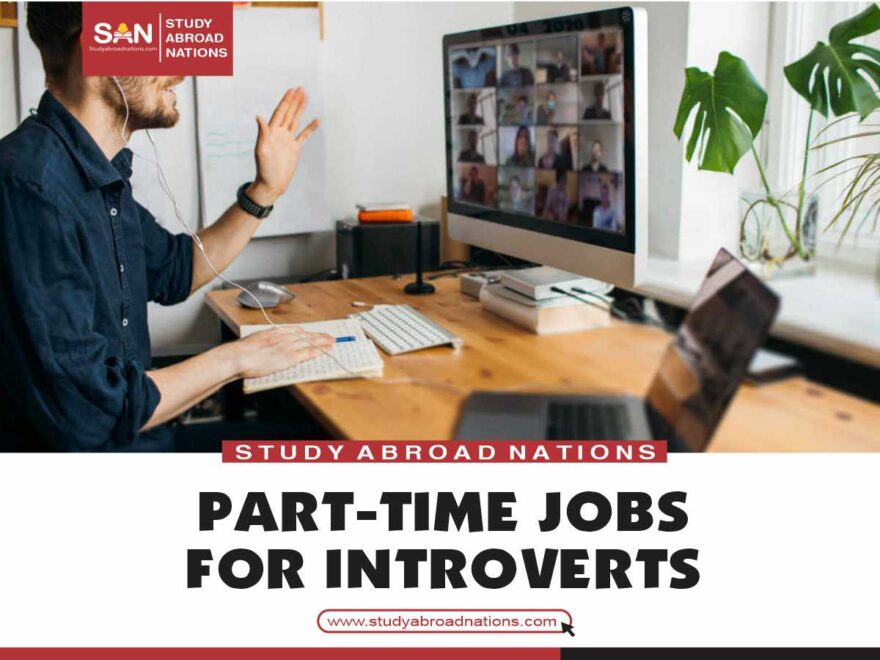 Trabajos a tiempo parcial para introvertidos.
