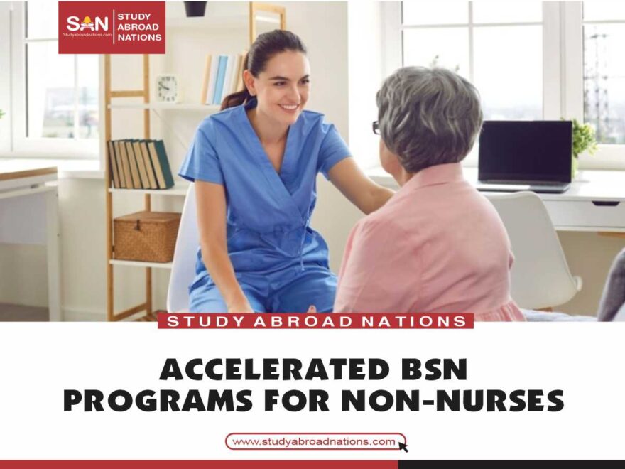 Programas BSN acelerados para no enfermeras.